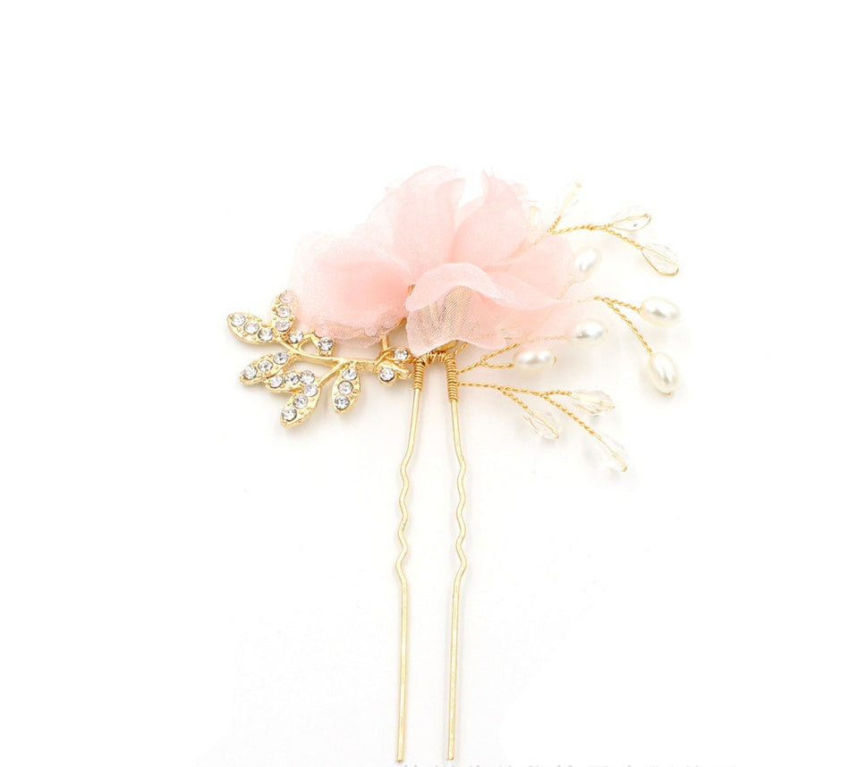 Hair accessories Exquisite A Beautiful Flower Bridal wedding Headdress