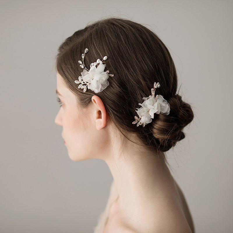 Hair accessories Exquisite A Beautiful Flower Bridal wedding Headdress