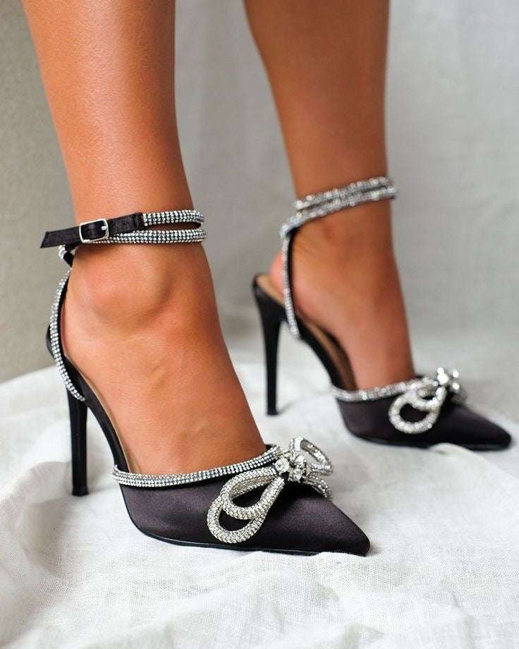 Women's High Heel Rhinestone - Touches