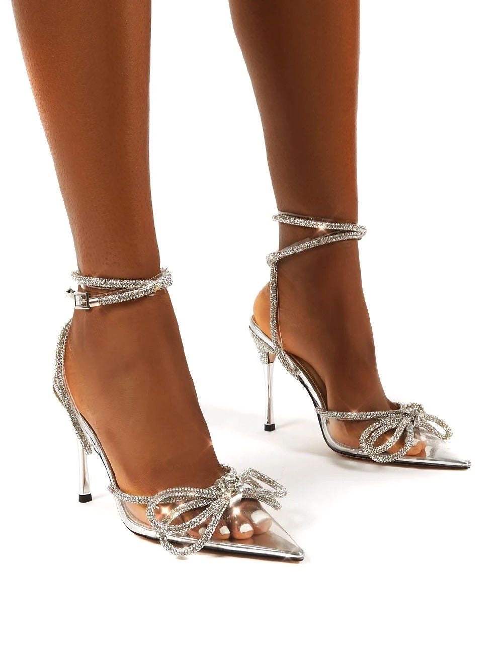 Women's High Heel Rhinestone - Touches