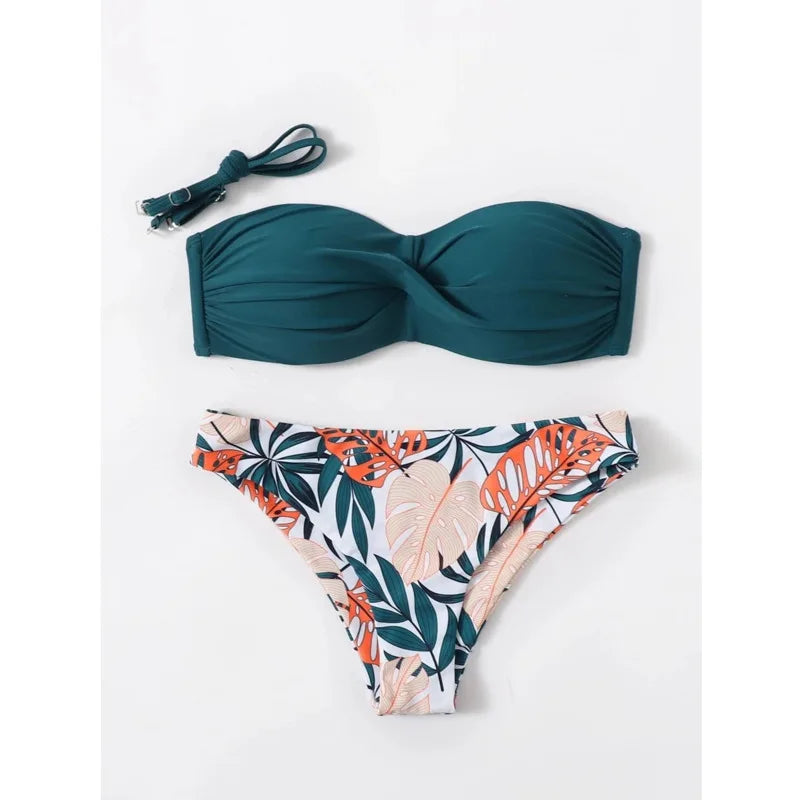 Summer Sexy Bikinis Female Swimsuits 2pcs - Touches swimwear