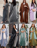 Abayas SATIN for Women Modest Muslim - Touches