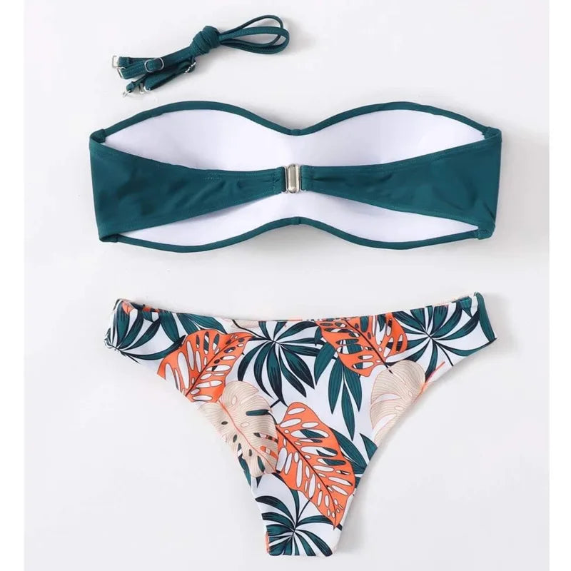 Summer Sexy Bikinis Female Swimsuits 2pcs - Touches swimwear