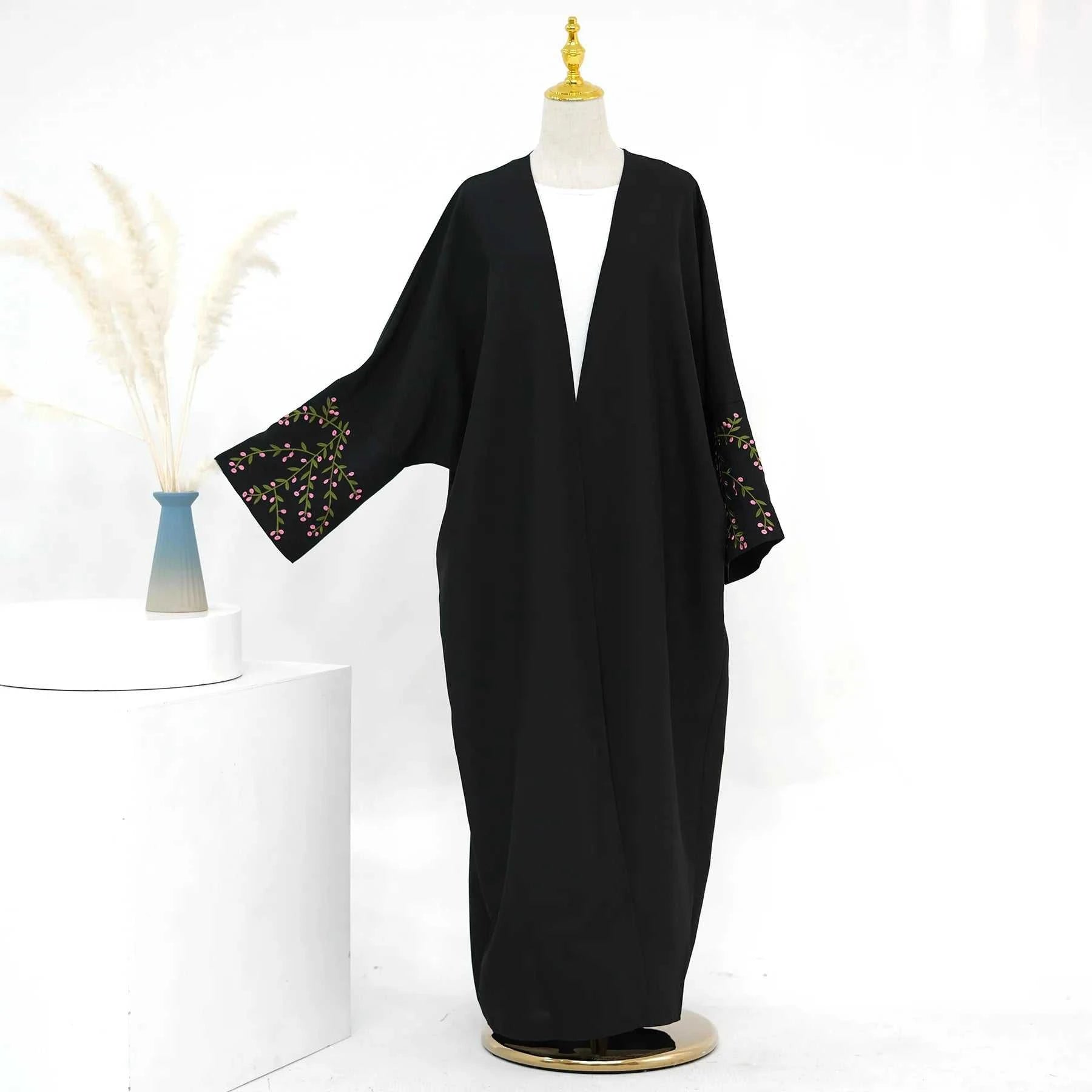 Embroidery Abayas Dress