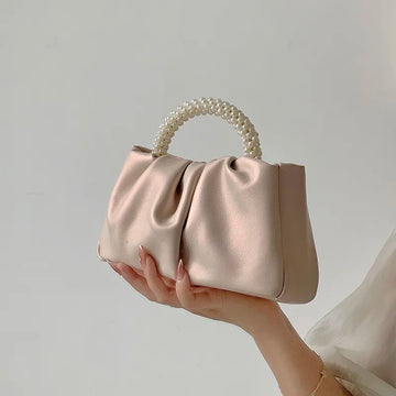 Pearl Handle Women Purse - Touches