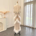 Luxury  White Feathers Two Pieces Evening Dresses - Touches