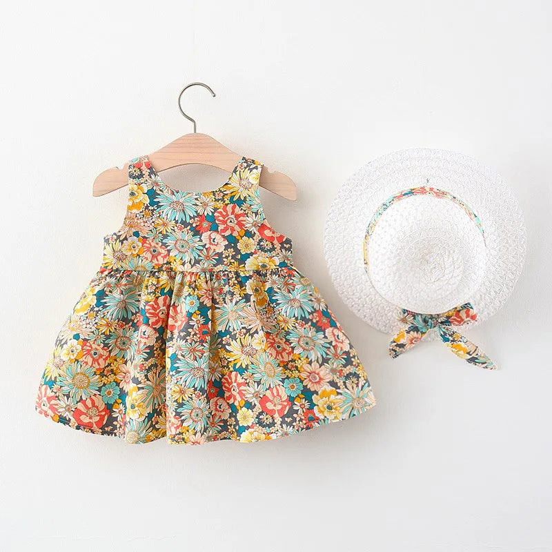 2Piece Sets Summer Toddler Girl Clothes Baby Dresses - Touches