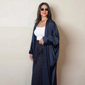 Abaya Women Robe Cardigan Abaya Long Dress Satin - Touches