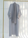 Embroidery Abayas Dress