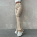 High Waist Hip-Wrapping Trousers Casual - Touches