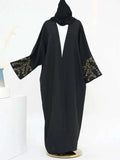 Embroidery Abayas Dress