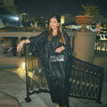 Luxury Shiny Abaya For Women - Touches