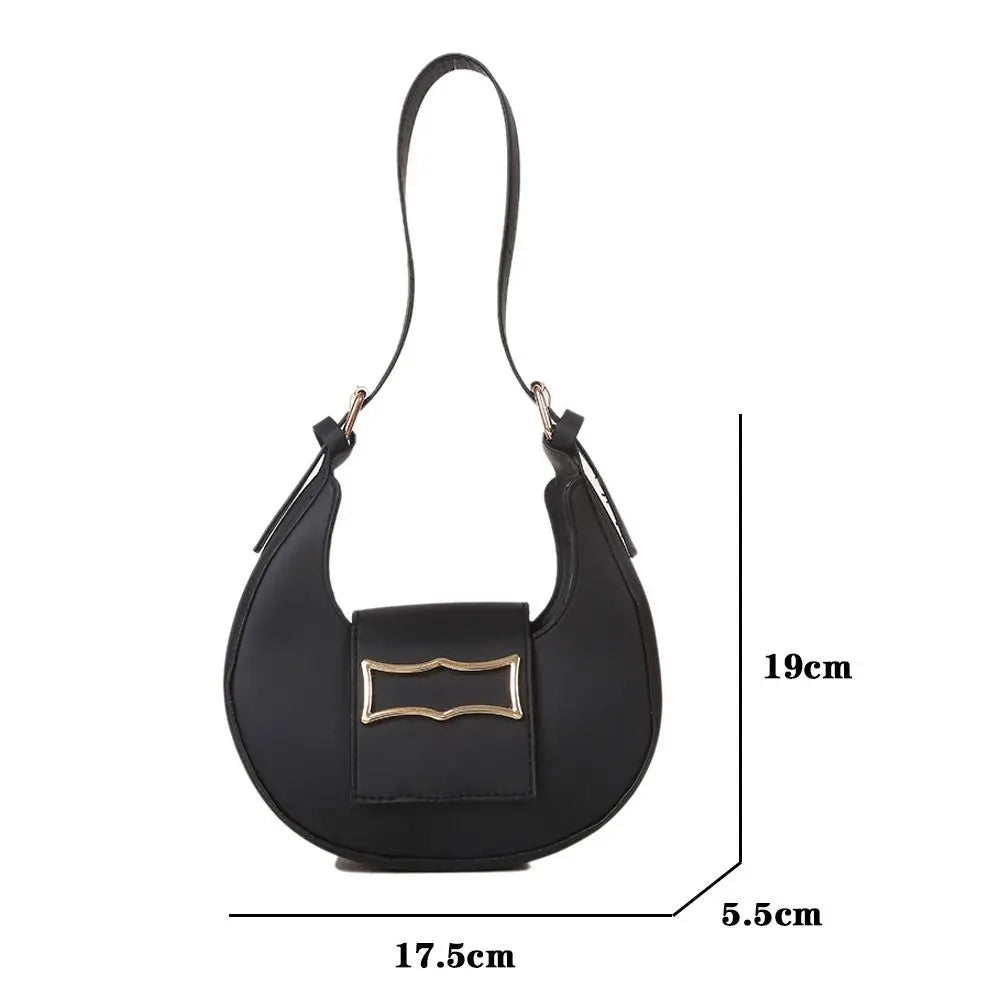 WOMEN BAG Women's Simple  Buckle Shoulder Bag Casual - Touches