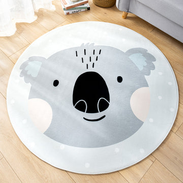 Home Cartoon Cute Round Carpet