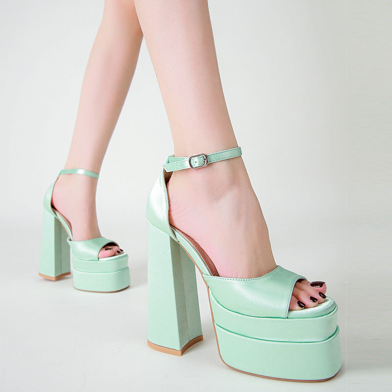 Platform High Heels Hentian High Sandals