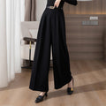 Women Spring New High Waist Wide Leg Pants