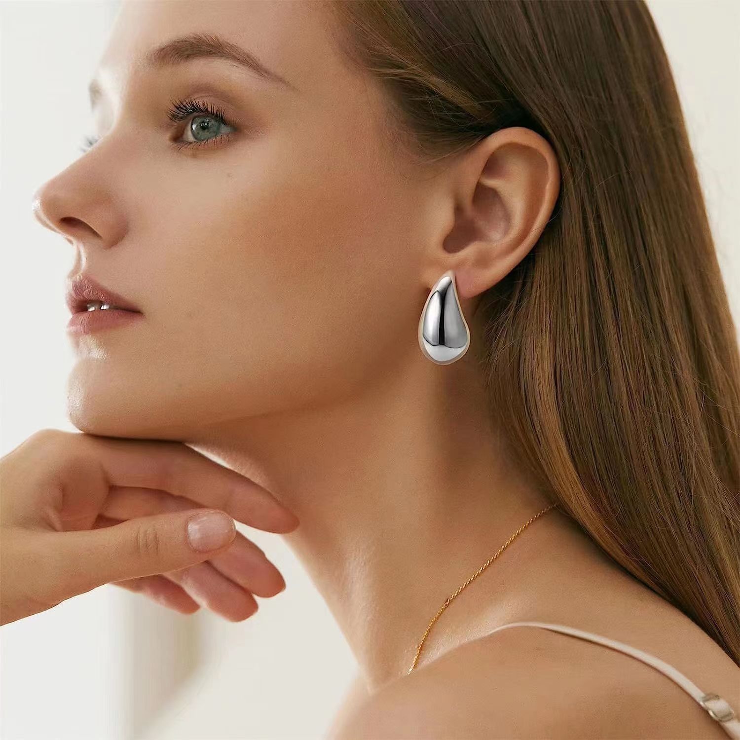 earrings Roman Palace-style Lightweight Teardrop Earring 